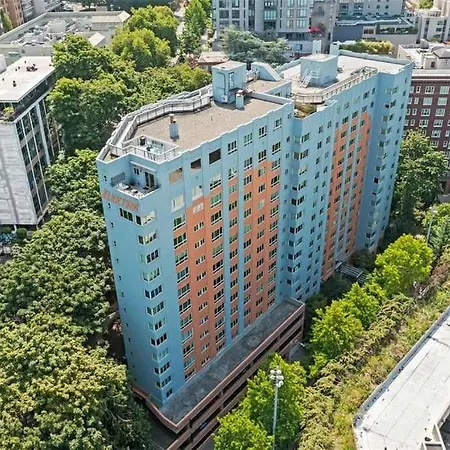 Luxury Downtown Studio King Bed City View Seattle Extérieur photo
