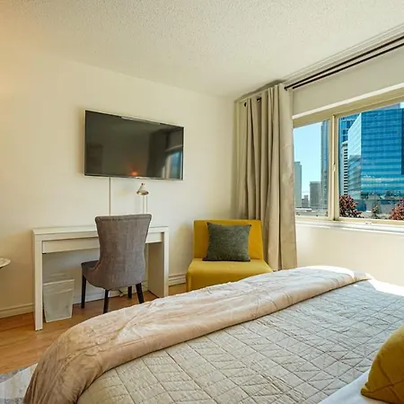 Luxury Downtown Studio King Bed City View Seattle Extérieur photo